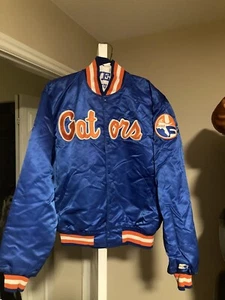 Vintage Florida Gators Satin Starter Jacket XL Coat Rare Bomber - Picture 1 of 2