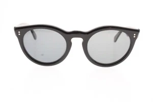 Occhiali da sole rotondi neri vintage DKNY x BAUSCH & LOMB SOHO K0101 Hong Kong - Foto 1 di 10