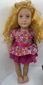 Our Generation Anais ? Doll Strawberry Blonde Curly Blonde Red Hair, 18" Retired - Picture 1 of 4