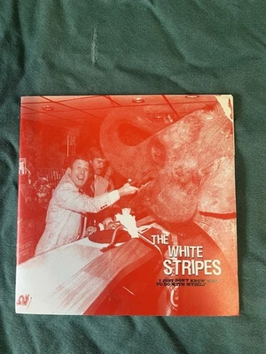 White stripes 7” Vinyl Record I Just Don’t Know What To Do With Myself - Image 1 of 4