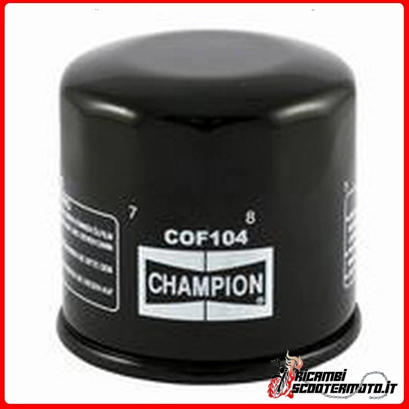 FILTRO OLIO HONDA CBR 600 RR ABS 600 2009-2016 CA-COF104#100 - Изображение 1 из 1