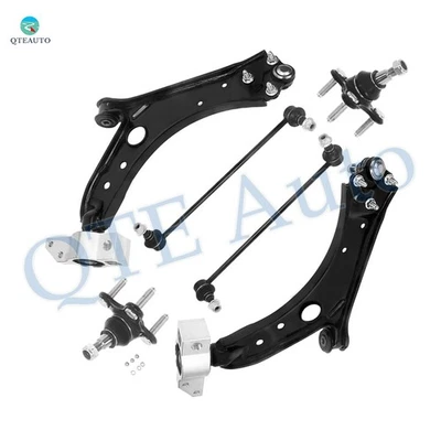 6 Front Lower Control Arm-Sway Bar Link-Ball Joint For 2007-2009 Audi A3 Quattro - Image 1 of 4