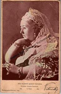 Rare Original Autograph Queen Victoria (1820-1901) Kabinettfoto 1897 /// Autogra - Picture 1 of 1