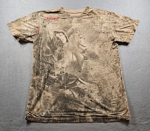 VINTAGE Affliction Bamboo Female T-Shirt Y2K Grunge Biker Size S FAST SHIPPING - Picture 1 of 8