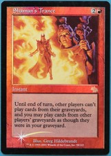 Shaman's Trance FOIL Judgment PLD Red Rare MAGIC MTG CARD (ID# 209219) ABUGames