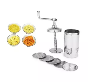 Stainless Steel Sev Sancha Press Murukku Machine Manual Noodle Pasta Spaghetti - Picture 1 of 6