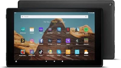 Amazon Fire HD 10 9th Gen 10.1" 1080p Alexa WiFi 32GB Ads - Black - Image 1 of 4