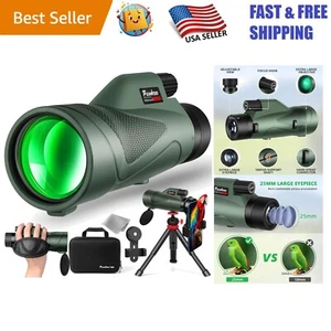 Versatile 12x60 HD Monocular Telescope for Birdwatching, Sports & Scenic Viewing - Picture 1 of 10