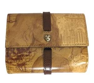 Patricia Nash Olmetta Leather Wallet-Italian Sketchbook-NWT - Foto 1 di 5