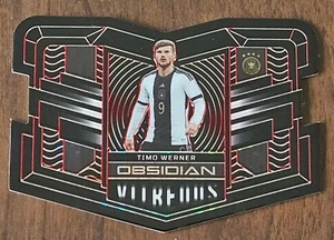 2022-23 Panini Obsidian Vitreous Electric Etch Red Pulsar Werner Germany 03/30 - Bild 1 von 2
