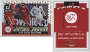 2015 Panini Donruss International Superstars Red Soccer Ball /49 Valon Behrami