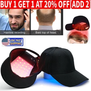 2024Laser&LED Red Light Therapy Cap Hair Growth Fast Regrowth Anti Hair Loss)hat - Picture 1 of 16