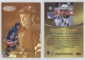 1999-00 Topps Gold Label Prime Gold Black Theoren Fleury #PG3
