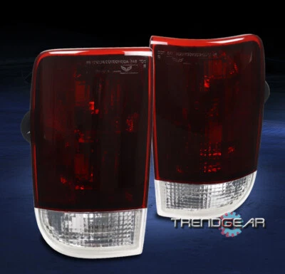 For 1995-2005 Chevy Blazer/GMC Jimmy Truck Tail Brake Lights Rear Lamp Red/Smoke - Image 1 of 4