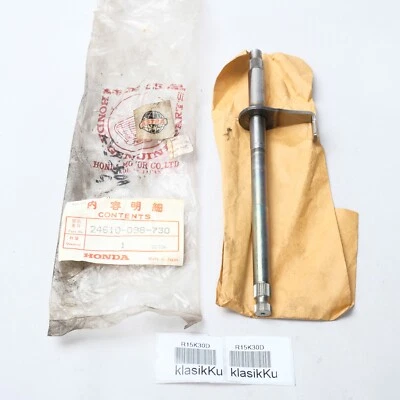 Eje de cambio Honda ATC70 CT70 Z50 Z50R ZB50 nos genuino 24610-098-730 Foto 1 de 4