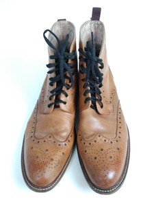 aston grey erane wingtip boot