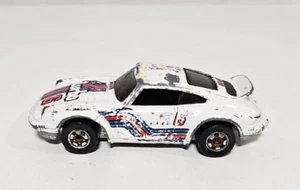 Vintage Hot Wheels Porsche 1974 Turbo #6 911 White Turbo Classic Race Hong Kong - Picture 1 of 6