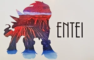 Entei - Impresión de arte de pared Pokemon alto brillo 11 pulgadas x 17 pulgadas - Imagen 1 de 1