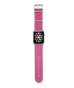 Trust 20974 Bracelet en Nylon pour Apple Watch 38mm Rose - Photo 1 sur 2