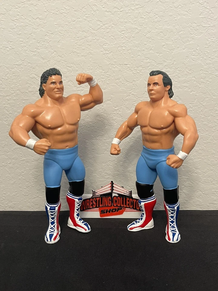 British Bulldogs MWFP Figura de Lucha Mayor Podcast Big Rubber Guys WCS Suelta Foto 1 de 1