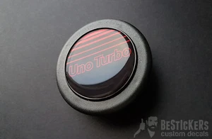 Fiat Uno Turbo Horn Button Hupe Hupe für Sportlenkrad Steering Lenkrad - Bild 1 von 4