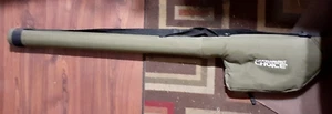 Tournament Choice Fishing Rod & Reel Carrying Case With Strap & Zippered Pouch - Picture 1 of 2