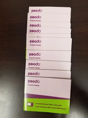 1 MULTI SIM CARD 3G KOODO MOBILE- FREE.FREE ACTIVATION.FREE NUMBER!!! - Image 1 of 4