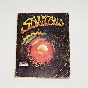 Vtg 60s 70s Santana Guitar Tab Sheet Music Book Complete Songs Latin Rock Band - Picture 1 of 7