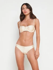 L’agence Bikini Set Alexandria Bikini Oberteil Nicole Unterteil Gr. S Champagner Nude - Bild 1 von 23