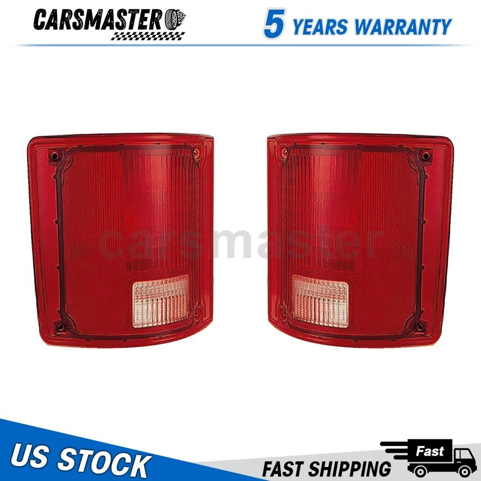 Dorman Pair Left Right Tail Light Lamps For 1978 - 1986 Chevrolet K20 Suburban - Image 1 of 4