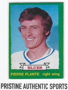 197-74 OPC Pierre Plante #255 St. Louis Blues - Picture 1 of 2