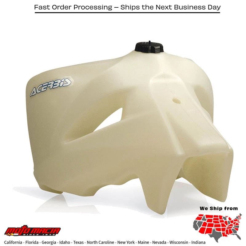 FUEL TANK 6.6 GAL NATURAL KTM 450 SX-F 2005-2006 KTM 525 EXC-G 4-Stroke Foto 1 de 1