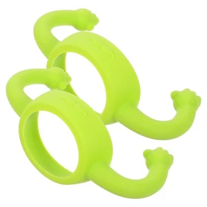 2 Pcs Flaschengriff Aus Silikon Baby Saugflaschengriff Babyflaschengriff - Bild 1 von 11