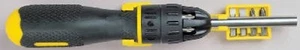 Stanley Tools 68010 3 inch Multi-Bit Ratcheting Screwdriver, 10 Bits, Black/Yell - Picture 1 of 1