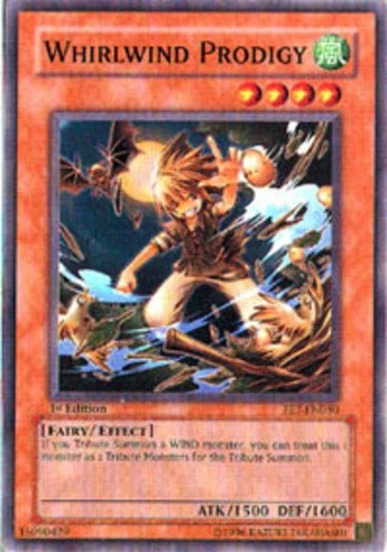 Whirlwind Prodigy - FET-EN030 - Common - 1st Edition Lightly Played Flaming Eter - Image 1 of 1