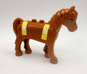 Lego Animal Friends Brownish-Dark Orange Horse From Set #3188