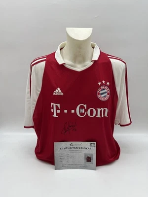 Bayern München Trikot Claudio Pizarro signiert Autogramm Adidas COA 2XL - Bild 1 von 4