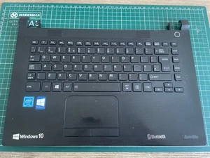 Toshiba Satellite C40-C 10q Laptop UK Tastatur Touchpad Handauflage Baugruppe G75 - Bild 1 von 2
