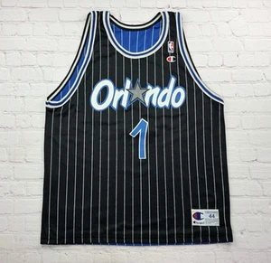 VTG 90s Champion Orlando Magic Penny Hardaway Reversible 90s Basketball Jersey L - Picture 1 of 16