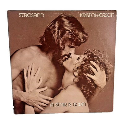 Streisand & Kristofferson - A Star Is Born Original Soundtrack Vinyl LP 1976 VG - Image 1 of 4
