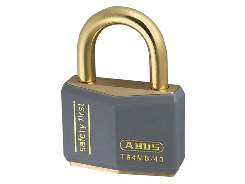 ABUS Mechanical T84MB/40mm Grey Rustproof Padlock Keyed Alike 8405 ABUKA37825 - Image 1 of 1