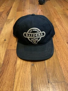 Vintage 90s Los Angeles Raiders Snapback Hat Cap Sports Specialties Wool 0522!!! - Picture 1 of 6