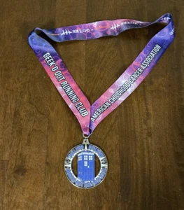 Timelord on the Thames Doctor Who Dr Marathon Finisher Medal, Timelord run 2015 - Picture 1 of 5