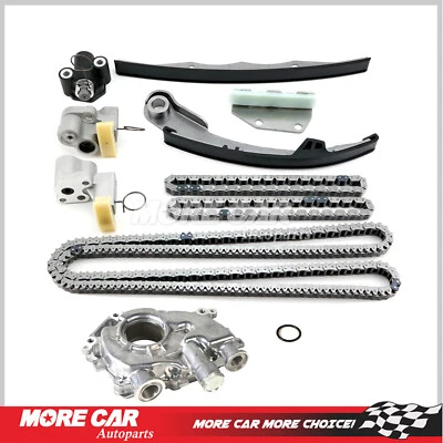 Fit for 2005-19 Nissan Pathfinder Frontier Xterra 4.0L Timing Chain Kit Oil Pump - Image 1 of 4