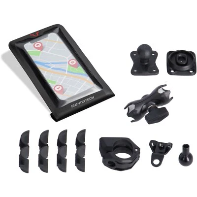 SW-Motech Universal Navi-Kit mit Smartphone Drybag inkl. Klemmarm - Bild 1 von 3