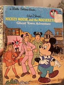 Walt Disneys Mickey Mouse & The Mouseketeers Ghost Town Adventure Little Golden - Bild 1 von 4