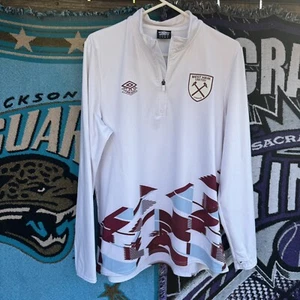 Size XL - West Ham United Umbro Training 1/4 Zip - Picture 1 of 6