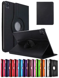 Custodia 360 PU rotante in pelle per Apple iPad Pro 12,9" (2020) 4a generazione - Foto 1 di 8