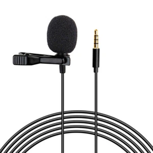 3,5mm Mic Stecker Mikrofon Adapter Lavalier Mic Audio Adapter Mikrofon - Bild 1 von 11