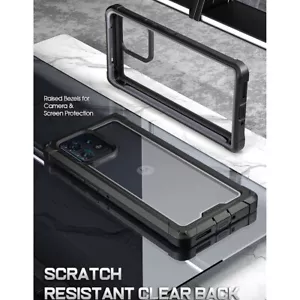 For Moto Edge Plus 2023 Case Bumper Shockproof Cover with Screen Protector Black - Picture 1 of 6